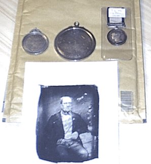 Examples of the medals and a mysterious picture!