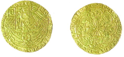 Rose Ryal or Rose Noble - Edward IV