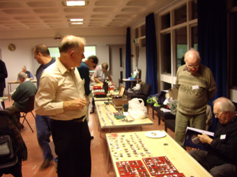 Checking the catalogue!