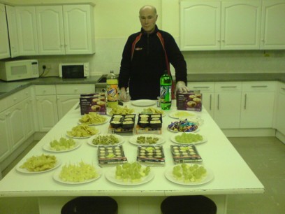 Our host for the evening.