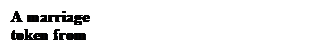 Text Box: A marriage token from 1789